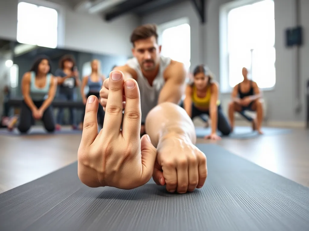 Jakie mięśnie pracują przy pompkach?