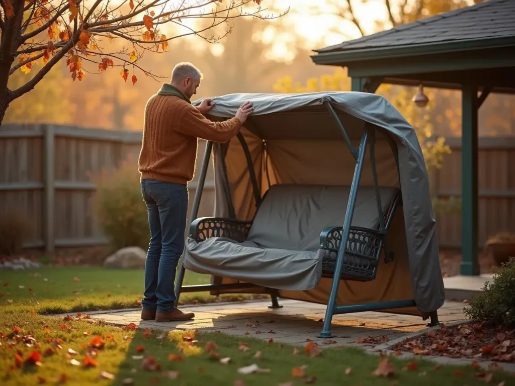 Jak zabezpieczyć huśtawkę ogrodową na zimę?