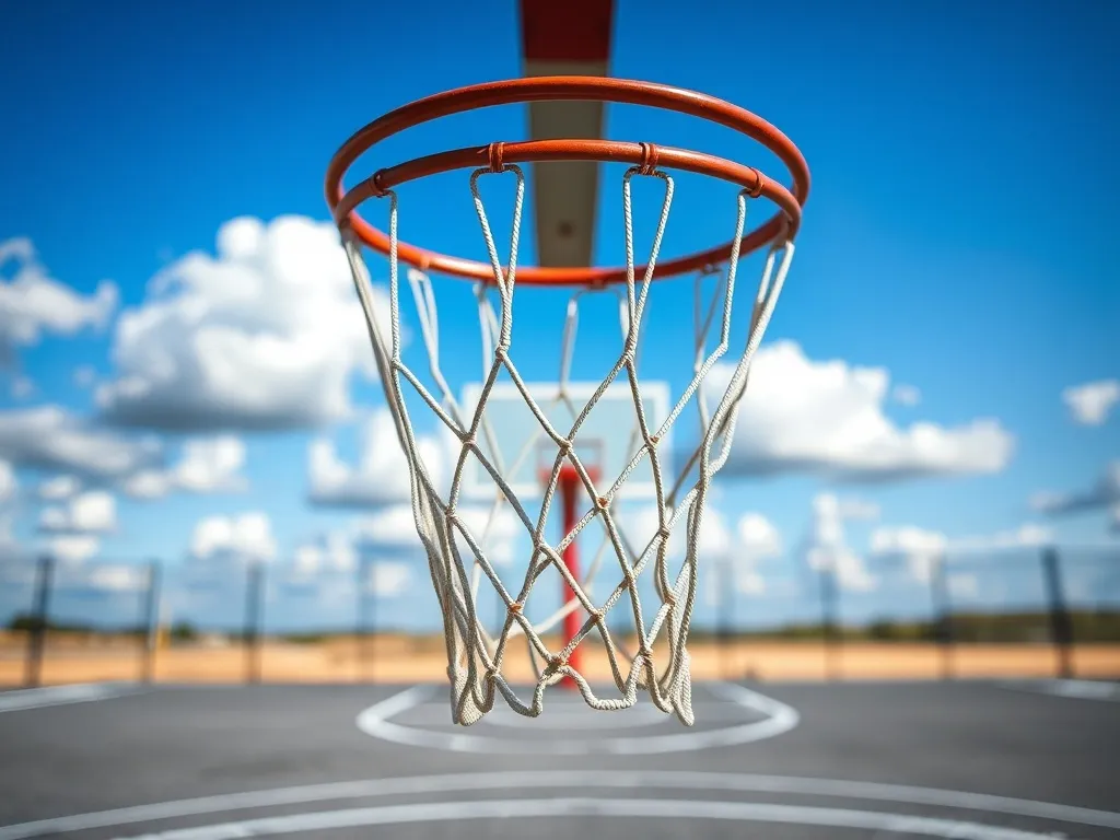 Na jakiej wysokości jest kosz do koszykówki?