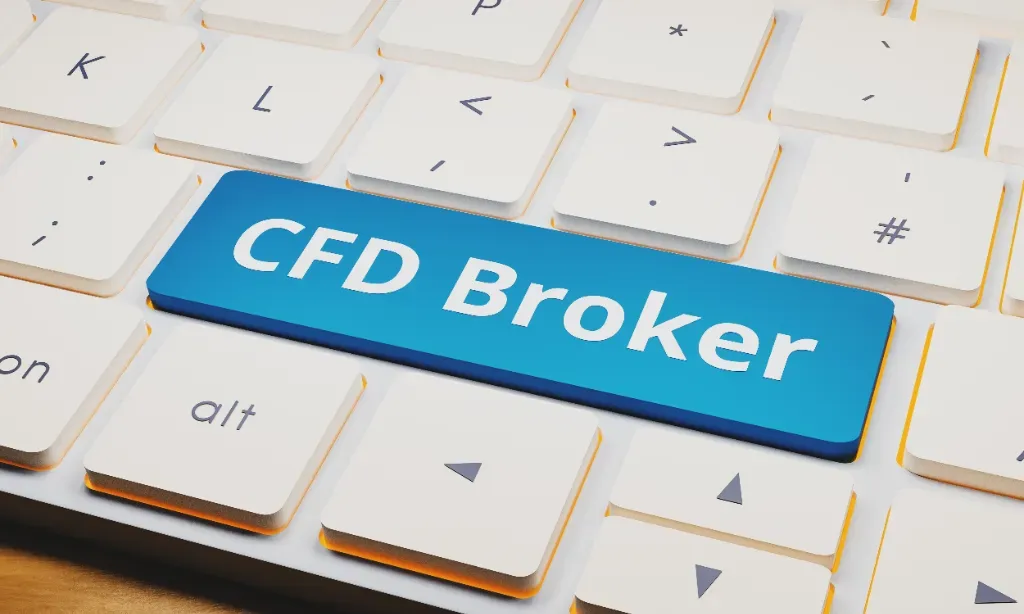 Grafika przedstawiająca bezpiecznego brokera CFD